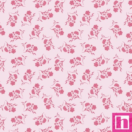 P121-CCHA6491LTPINK PATCH. AMERICANO COQUETTE CHARM (16) 110 CM. ALGODON 100% ROSA Venta en piezas de 7.00 M