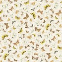 P121-FFLO6334E PATCH. AMERICANO FOREST FLOOR (04) 110 CM. ALGODON 100% CREMA Venta en piezas de 7.00 M