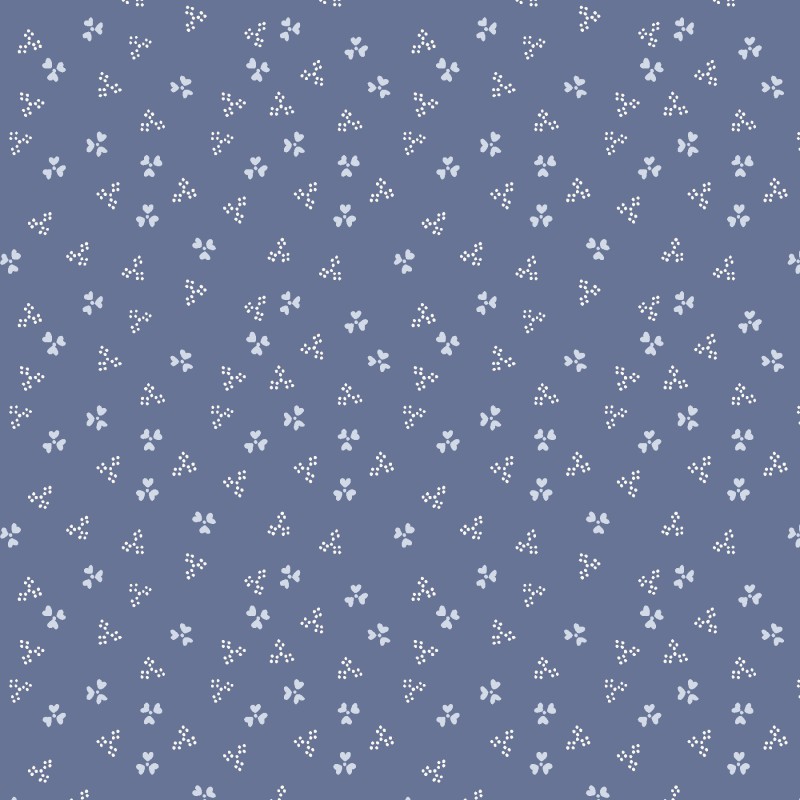 P121-ISAB6412B PATCH. AMERICANO ISABELLA (12) 110 CM. ALGODON 100% AZUL Venta en piezas de 7.00 M