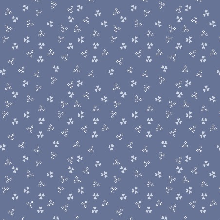 P121-ISAB6412B PATCH. AMERICANO ISABELLA (12) 110 CM. ALGODON 100% AZUL Venta en piezas de 7.00 M