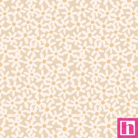 P121-MEAD6481BEIGE PATCH. AMERICANO MEADOWLIGHT (15) 110 CM. ALGODON 100% BEIGE Venta en piezas de 7.00 M