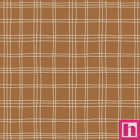 P121-MEAD6482SIENNA PATCH. AMERICANO MEADOWLIGHT (17) 110 CM. ALGODON 100% OCRE Venta en piezas de 7.00 M