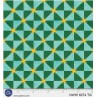 P121-NWHI6274TG PATCH. AMERICANO NUTCRACKER WHIMSY (08) 110 CM. ALGODON 100% TURQUESA/VERDE Venta en piezas de 7.00 M