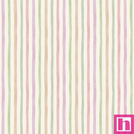 P121-PHIL6538ECRUPINK PATCH. AMERICANO PEONY HILL (21) 110 CM. ALGODON 100% CREMA Venta en piezas de 7.00 M