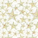 P121-TTRE6318W PATCH. AMERICANO TURNOWSKY TREASURES (08) 110 CM. ALGODON 100% BLANCO/ORO Venta en piezas de 7.00 M
