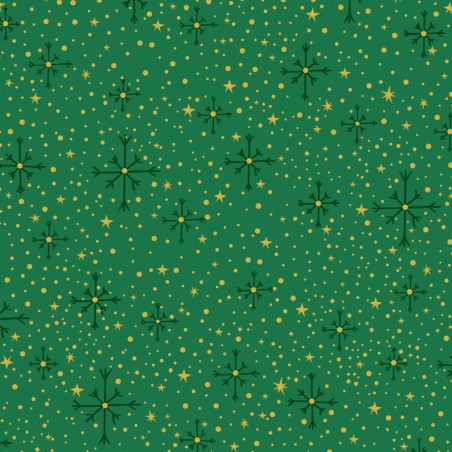 P121-TTRE6321G PATCH. AMERICANO TURNOWSKY TREASURES (02) 110 CM. ALGODON 100% VERDE Venta en piezas de 7.00 M