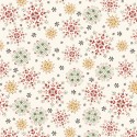 P121-TTSE6173E PATCH. AMERICANO TIS THE SEASON (02) 110 CM. ALGODON 100% CREMA/MULTI Venta en piezas de 7.00 M