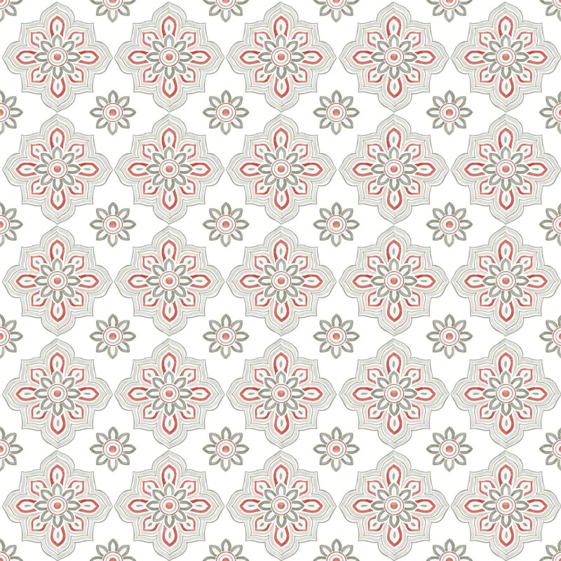P121-WWHI6206W PATCH. AMERICANO WOODLAND WHISPERS (15) 110 CM. ALGODON 100% BLANCO Venta en piezas de 7.00 M