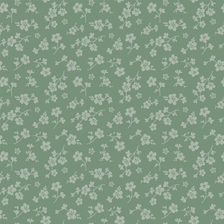 P133-15043-45 PATCH. AMERICANO SWEET MEADOW (16) 110 CM. ALGODON 100% VERDE Venta en piezas de 6.80 M