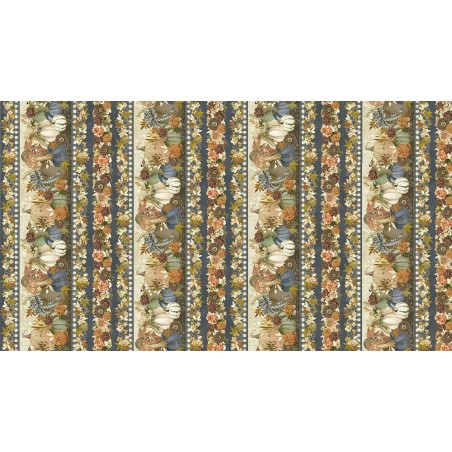 P135-AWHDM-23914-67 PATCH. AMERICANO HELLO FALL (17) 110 CM. ALGODON 100% CREMA Venta en piezas de 7.00 M