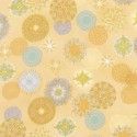 P135-RRMDM-23729-84 PATCH. AMERICANO STAR OF WONDER (02) 110 CM. ALGODON 100% CREMA Venta en piezas de 7.00 M