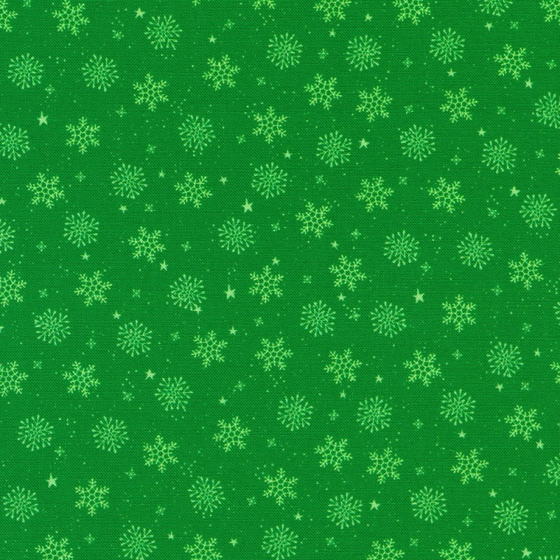 P135-SRKD-23911-240 PATCH. AMERICANO TINY TIDINGS (06) 110 CM. ALGODON 100% VERDE Venta en piezas de 7.00 M