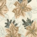 P137-SRKM-23700-303 PATCH. AMERICANO HOLIDAY FLOURISH - FOREST GLEN (47) 110 CM. ALGODON 100% NATURAL/PLATA METALLIC Venta en pi