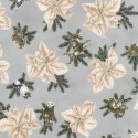 P137-SRKM-23702-186 PATCH. AMERICANO HOLIDAY FLOURISH - FOREST GLEN (53) 110 CM. ALGODON 100% GRIS/PLATA METALLIC Venta en pieza