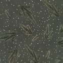 P137-SRKM-23703-184 PATCH. AMERICANO HOLIDAY FLOURISH - FOREST GLEN (61) 110 CM. ALGODON 100% CENIZA/PLATA METALLIC Venta en pie