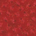 P137-SRKM-23707-113 PATCH. AMERICANO HOLIDAY FLOURISH - FOREST GLEN (38) 110 CM. ALGODON 100% FRAMBUESA/DORADO METALLIC Venta en