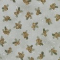 P137-SRKM-23707-186 PATCH. AMERICANO HOLIDAY FLOURISH - FOREST GLEN (52) 110 CM. ALGODON 100% GRIS/PLATA METALLIC Venta en pieza