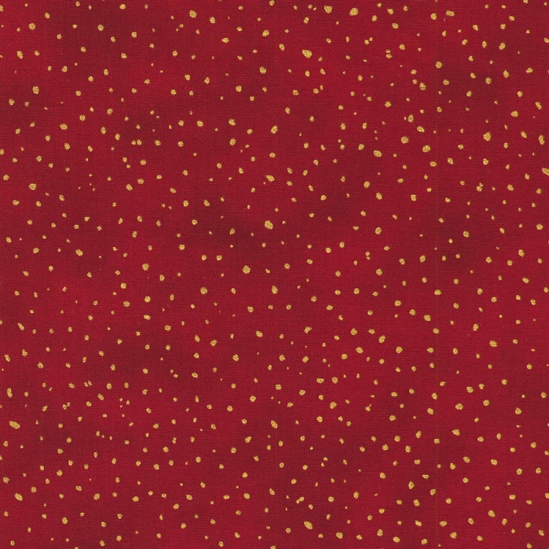 P137-SRKM-23708-113 PATCH. AMERICANO HOLIDAY FLOURISH - FOREST GLEN (37) 110 CM. ALGODON 100% FRAMBUESA/DORADO METALLIC Venta en