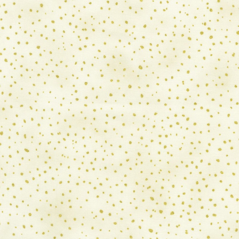 P137-SRKM-23708-84 PATCH. AMERICANO HOLIDAY FLOURISH - FOREST GLEN (03) 110 CM. ALGODON 100% CREMA/DORADO METALLIC Venta en piez