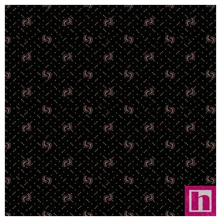P140-2944-99 PATCH. AMERICANO TIMELESS LINEN BASICS-BUTTERMILK BLENDERS (30) 110 CM. ALGODON 100% NEGRO Venta en piezas de 7.00