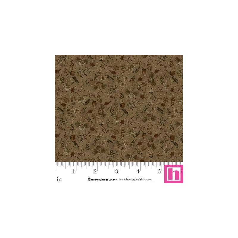 P140-3462-66 PATCH. AMERICANO THISTLE AND RYE (01) 110 CM. ALGODON 100% VERDE Venta en piezas de 7.00 M