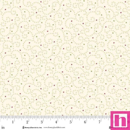 P140-996-40 PATCH. AMERICANO BAUBLES AND BALSAM (12) 110 CM. ALGODON 100% NATURAL Venta en piezas de 7.00 M