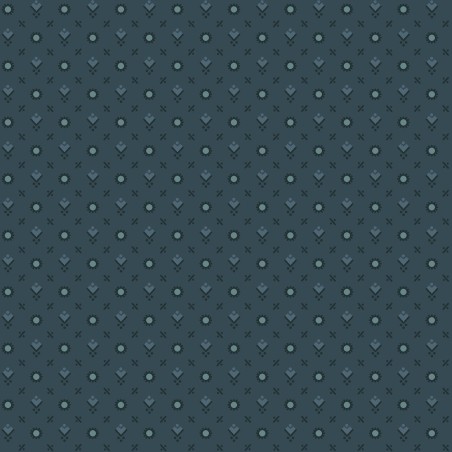 P17-MAS11268-N PATCH. AMERICANO MIDNIGHT BLOOM (19) 110 CM. ALGODON 100% MARINO Venta en piezas de 7.00 M