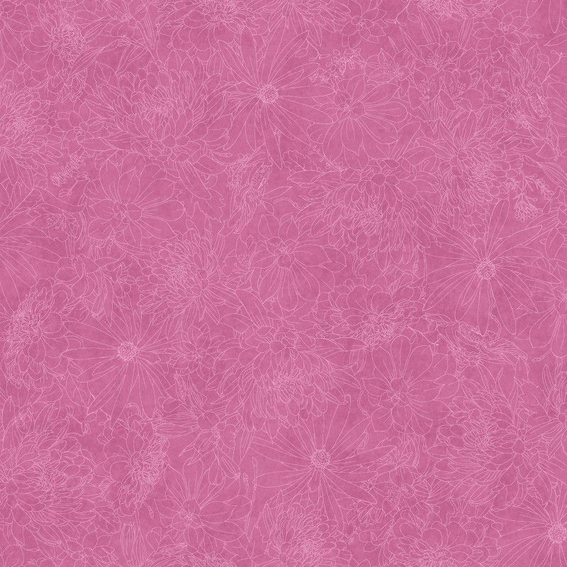 P17-MASQB11240-P PATCH. AMERICANO FINE LINE FLORAL 108 (01) 270 CM. ALGODON 100% FUCSIA Venta en piezas de 7.00 M