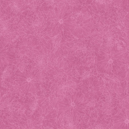 P17-MASQB11240-P PATCH. AMERICANO FINE LINE FLORAL 108 (01) 270 CM. ALGODON 100% FUCSIA Venta en piezas de 7.00 M