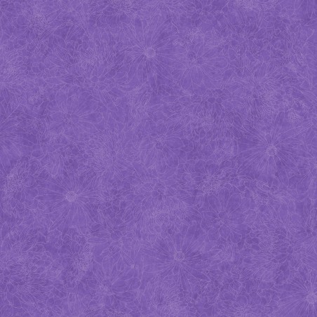 P17-MASQB11240-V PATCH. AMERICANO FINE LINE FLORAL 108 (02) 270 CM. ALGODON 100% PURPURA Venta en piezas de 7.00 M