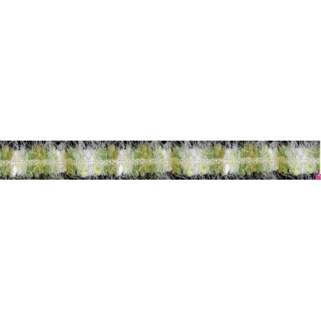 129826-41 GALON FANTASIA LEELA 20 MM. POLIAMIDA+ALGODON+METALIC VERDE Venta en piezas de 20.00 M