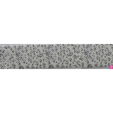 3287-30-03 BIES PERFILADO ZEITA-FLORAL 30 MM. POLIESTER 70%-ALGODON 30% BLANCO/LILA Venta en piezas de 25.00 M