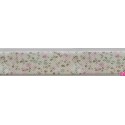 3288-18-01 BIES PERFILADO ZEITA-MARGARITA 18 MM. POLIESTER 70%-ALGODON 30% BLANCO/ROSA Venta en piezas de 25.00 M
