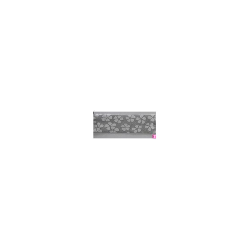 3311-18-04 BIES PERFILADO EILEN-FLOR 18 MM. POLIESTER 70%-ALGODON 30% GRIS Venta en piezas de 25.00 M
