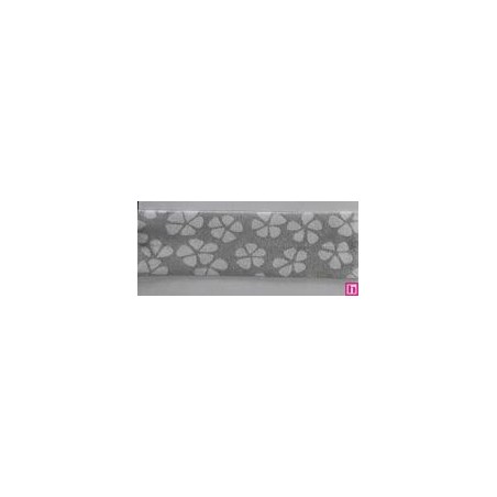 3311-18-04 BIES PERFILADO EILEN-FLOR 18 MM. POLIESTER 70%-ALGODON 30% GRIS Venta en piezas de 25.00 M