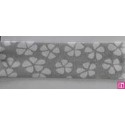 3311-18-04 BIES PERFILADO EILEN-FLOR 18 MM. POLIESTER 70%-ALGODON 30% GRIS Venta en piezas de 25.00 M