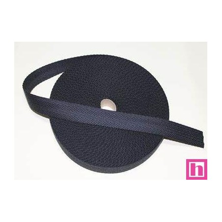 392-15-12 CINTA ESPIGA 15 MM. ALGODON 100% NEGRO Venta en piezas de 100.00 M