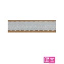 53221 BELINA TIRA BORDADA BATISTA 27 MM. ALGODON 100% BEIG Venta en piezas de 13.00 M