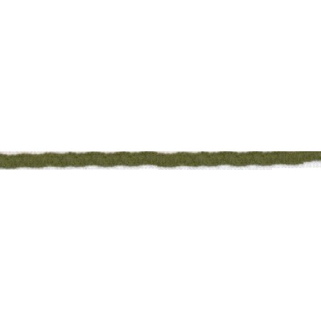 5710-872 CINTA CHENILLA PLANA 5 MM. ACRILICO 70%-POLIESTER 30% VERDE Venta en piezas de 50.00 M
