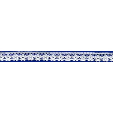 58563 ZARINA PUNTILLA NYLON 10 MM. POLIAMIDA 100% BLANCO Venta en piezas de 20.00 M