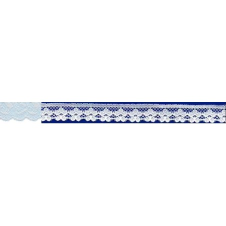 58565 ZARINA PUNTILLA NYLON 10 MM. POLIAMIDA 100% CELESTE Venta en piezas de 20.00 M