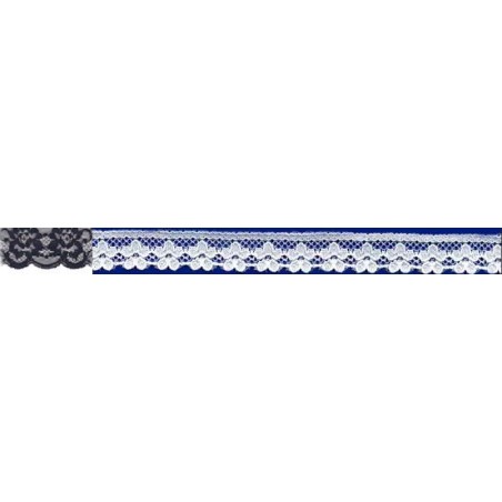 58568 ZARINA PUNTILLA NYLON 10 MM. POLIAMIDA 100% MARINO Venta en piezas de 20.00 M