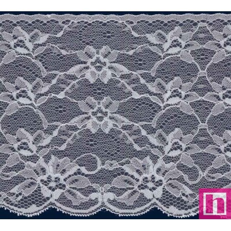 58580 BEFANA PUNTILLA NYLON 150 MM. POLIAMIDA 100% BLANCO Venta en piezas de 20.00 M