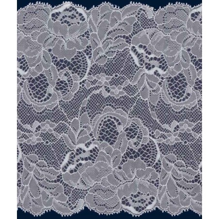 59571 GALON NYLON ELASTICO ANAAN 180 MM. POLIAMIDA 100% BLANCO Venta en piezas de 20.00 M