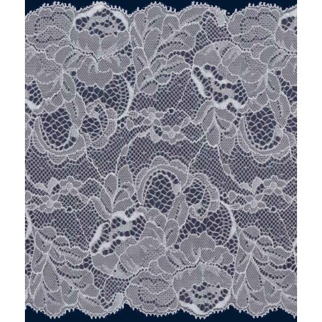 59575 GALON NYLON ELASTICO ANJUM 180 MM. POLIAMIDA 100% MARFIL Venta en piezas de 20.00 M