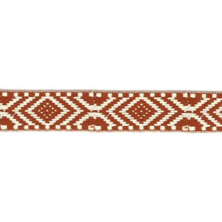 64311 CINTA JACQUARD 40 MM EBER ACRILICO 50%-ALGODON 45%-PA. 5% TEJA Venta en piezas de 25.00 M
