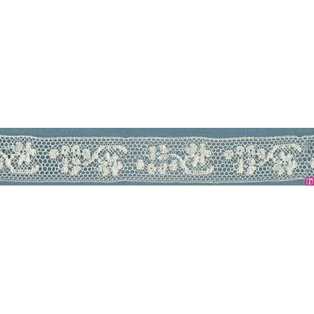 64364 ENTREDOS VALENCIE KAMAL 20 MM. ALGODON 92%-POLIAMIDA 8% BEIG Venta en piezas de 20.00 M