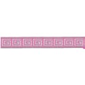 655364-06 CINTA JACQUARD TAFAR 25 MM. POLIESTER 100% ROSA Venta en piezas de 7.00 M