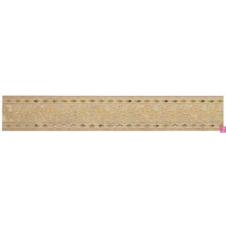 655373-0111 CINTA JACQUARD HOMERO 25 MM. POLIESTER 100% DORADO Venta en piezas de 7.00 M