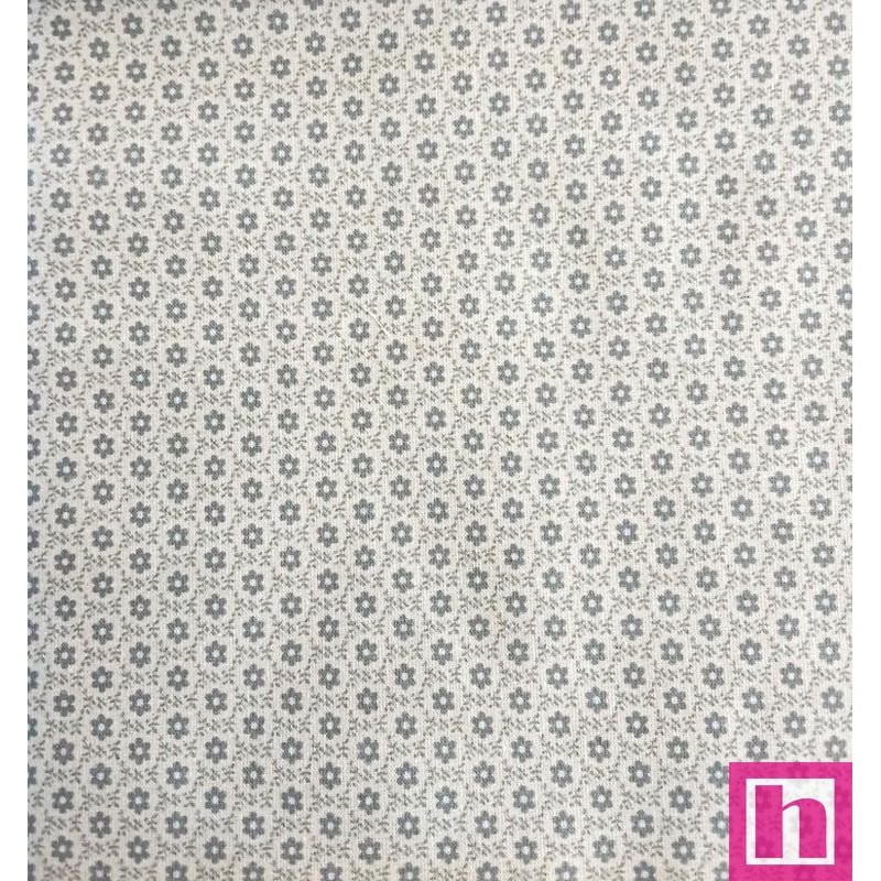 67358 TEJIDO ESTAMPADO SESAMO (66) 150 CM. 145 GR/M2. ALGODON 100% NATURAL/DENIM Venta en piezas de 10.00 M